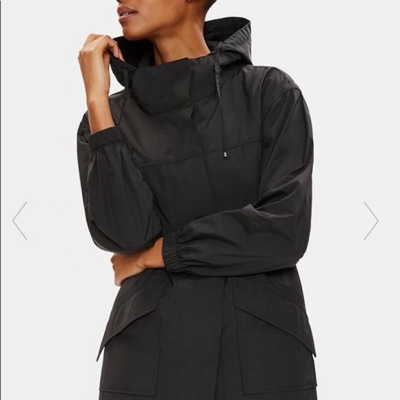 eileen fisher nylon coat